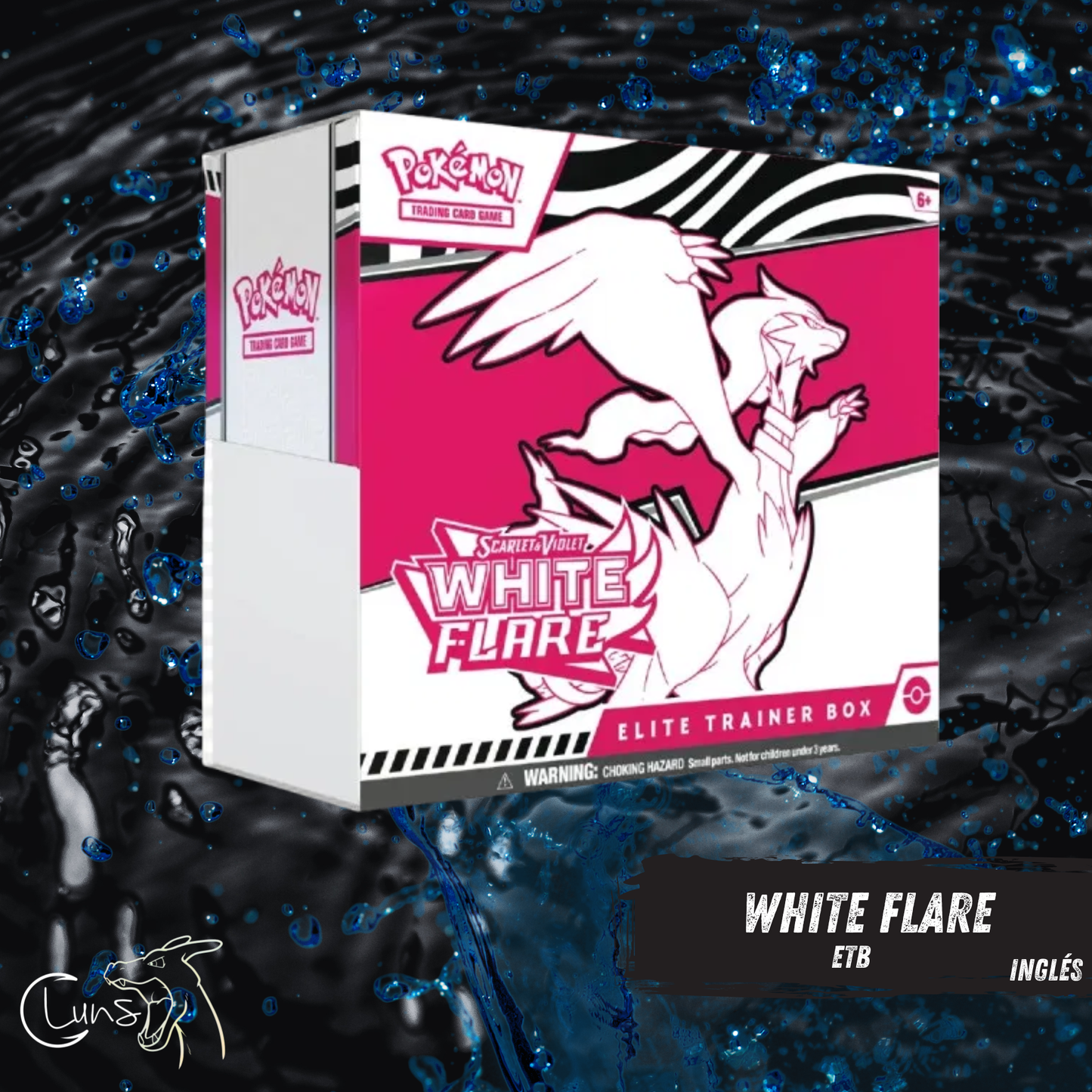 White Flare Elite Trainer Box