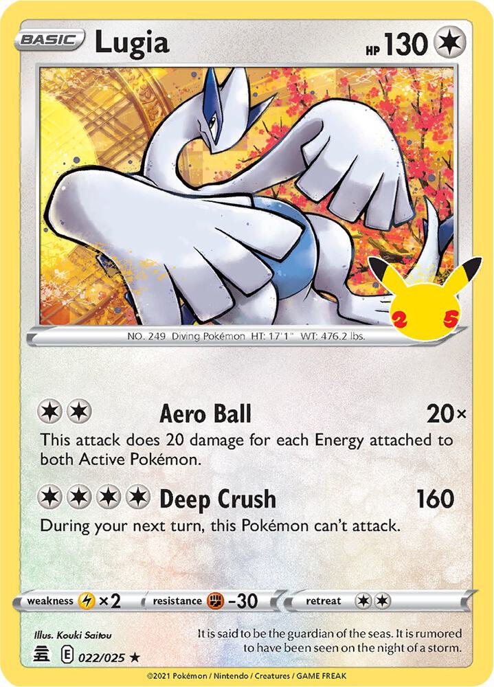 Lugia - Celebrations (CLB) 022/025