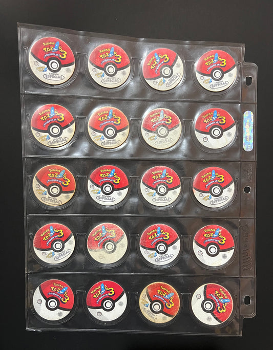 COLECCIÓN TAZOS POKÉMON 3 (2001) – Juego completo #2