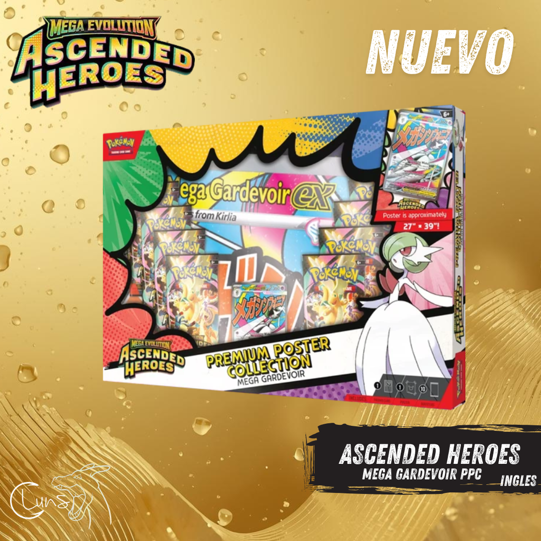 Ascended Heroes M gardevoir Premium Poster collection