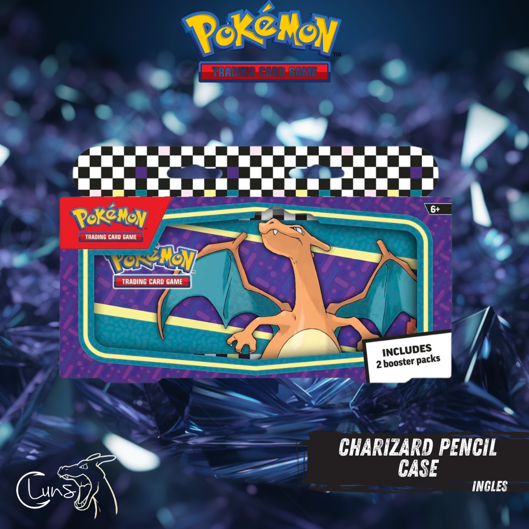 pokémon - trading card game: back to school pencil case Charizard Back to School Pencil case INGLES – Luns
