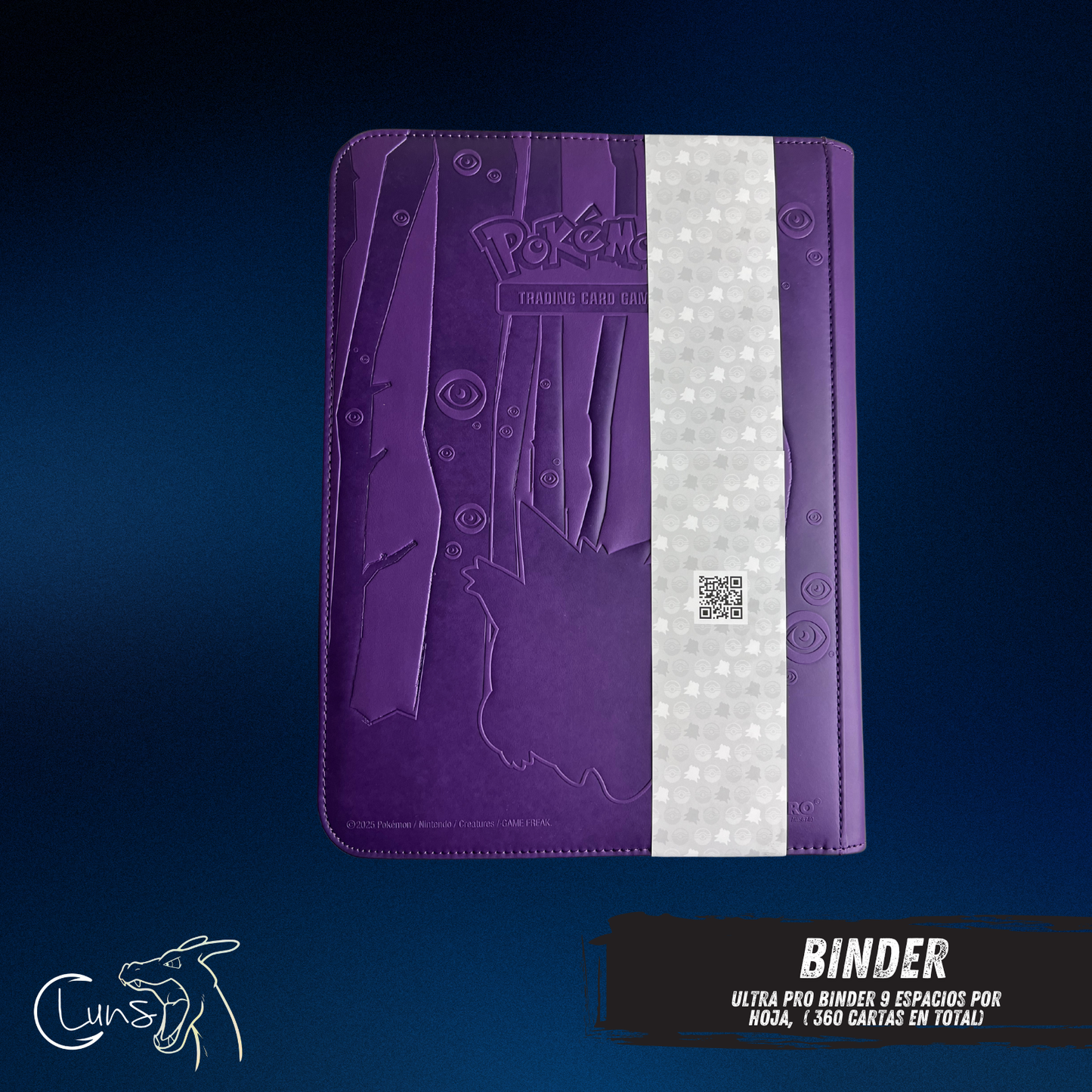 BINDER GENGAR ULTRA PRO 360 CARTAS EDICIÓN LIMITADA