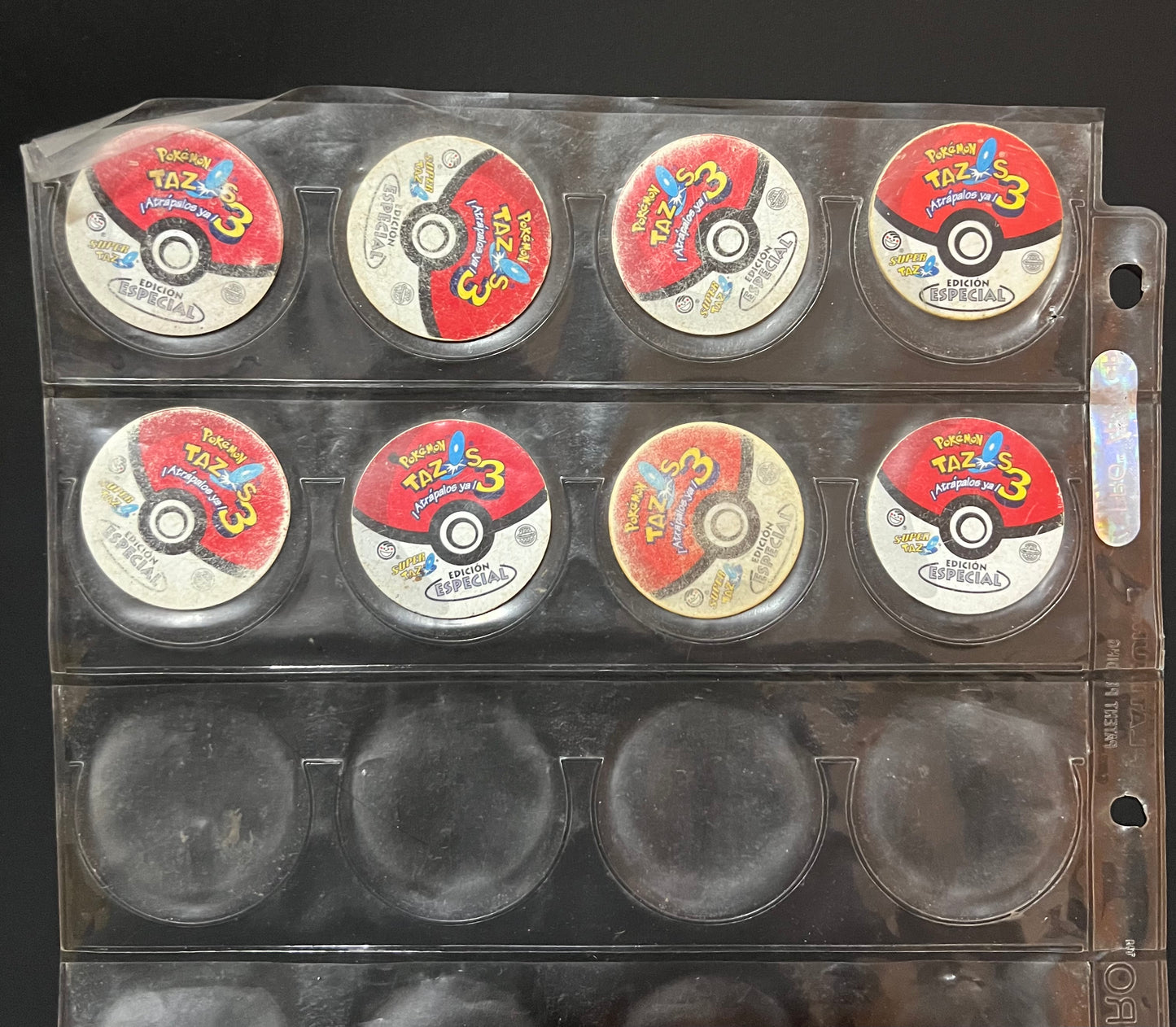 COLECCIÓN TAZOS POKÉMON 3 (2001) – Juego completo #2