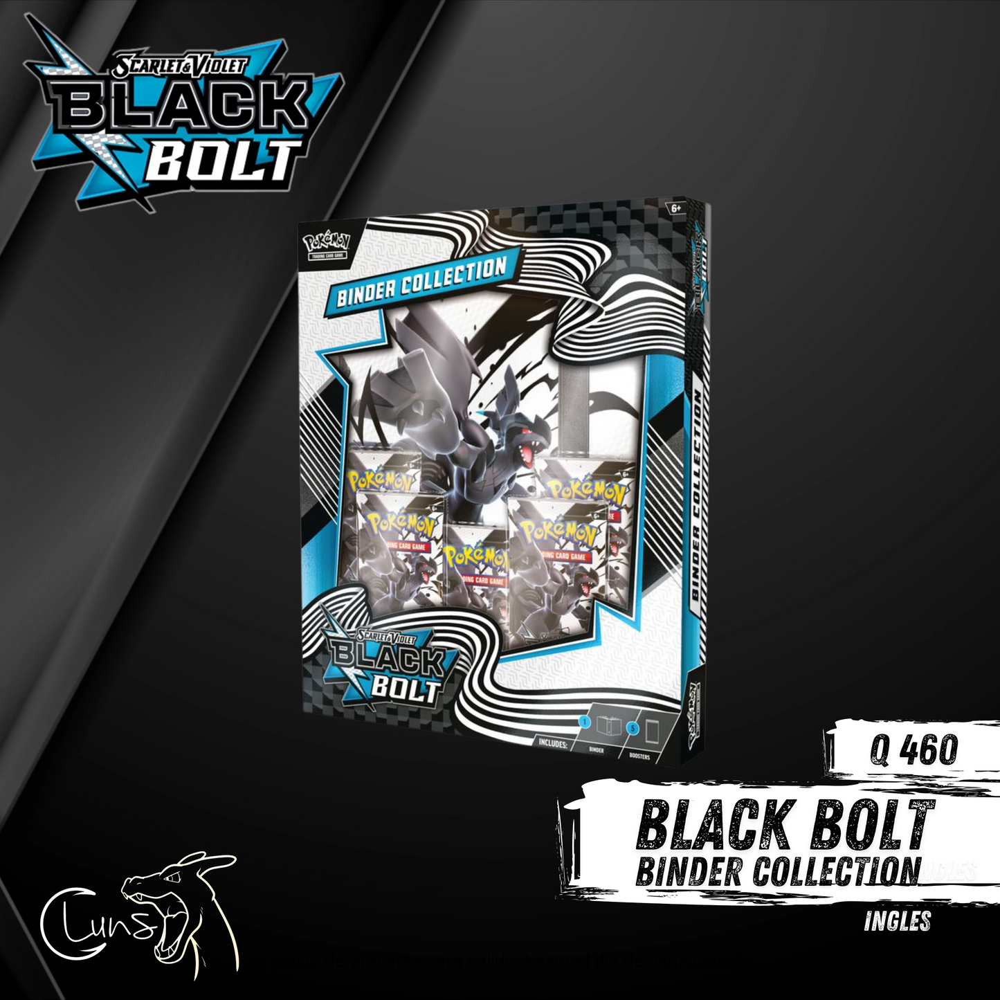 Black bolt Binder collection