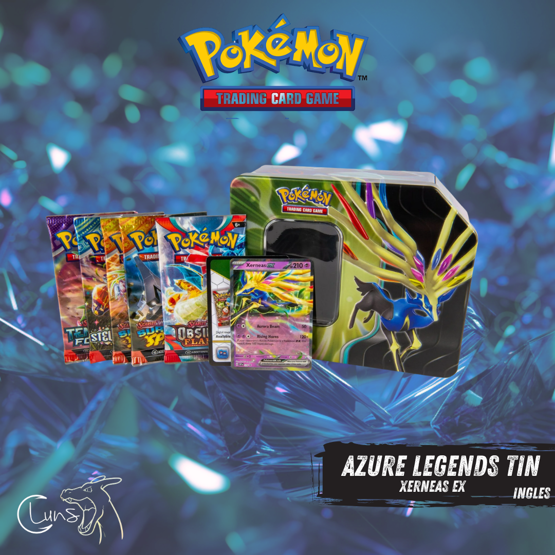 Azure legends tin Xerneas EX ingles