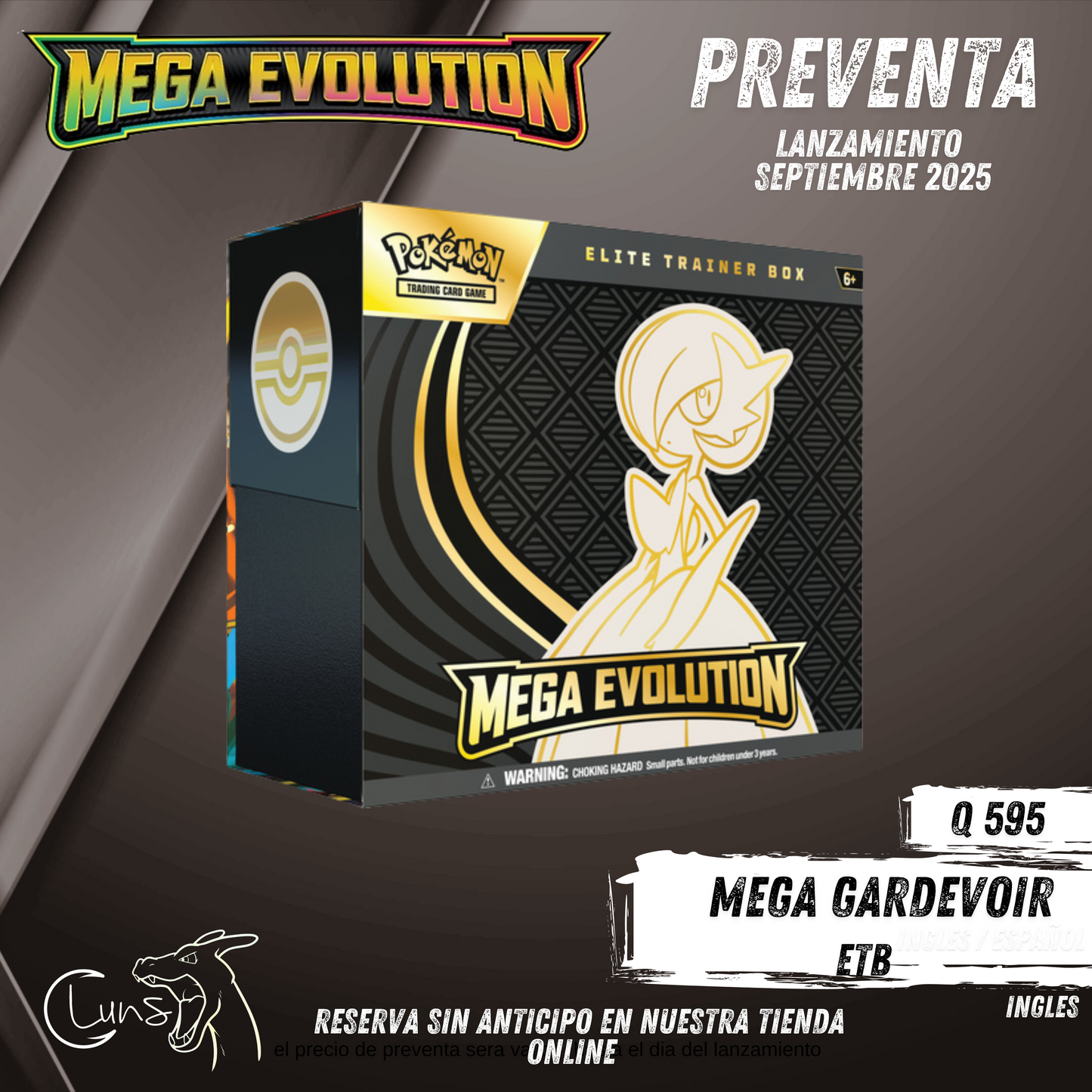 PREVENTA Mega Evolution ETB Mega Gardevoir