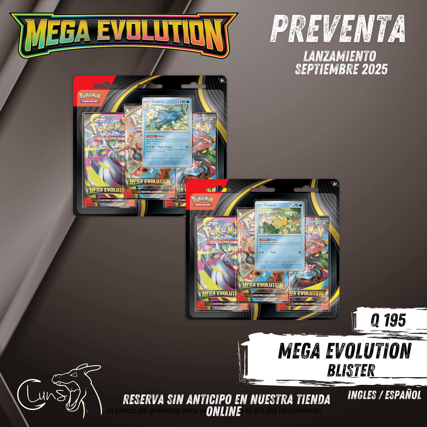 PREVENTA Mega Evolution Blíster