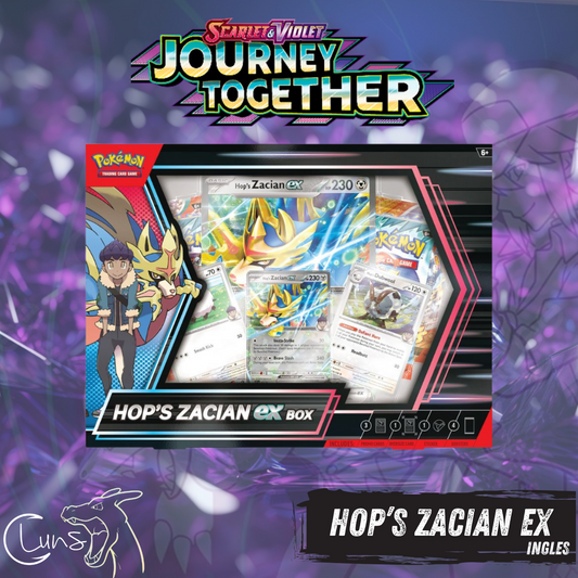 Journey Together Hop’s zacian ex INGLÉS