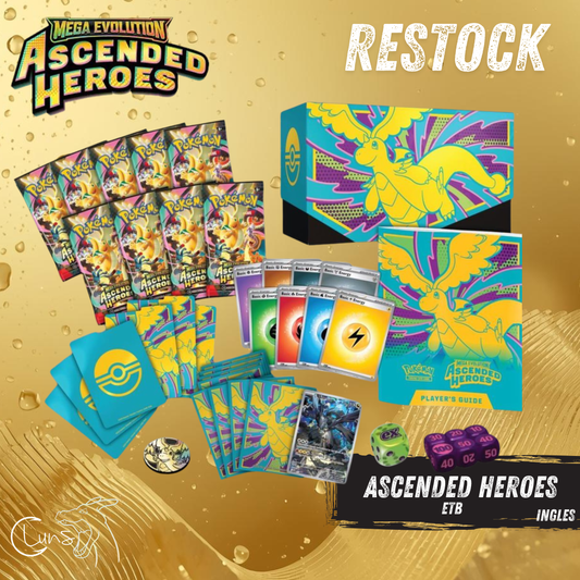 Ascended Héroes ETB Reestock