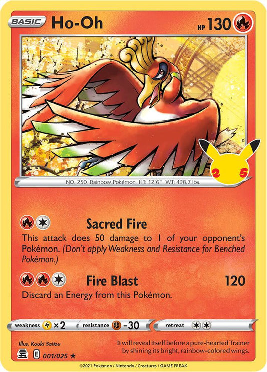 Ho-Oh - Celebrations (CLB) 001/025