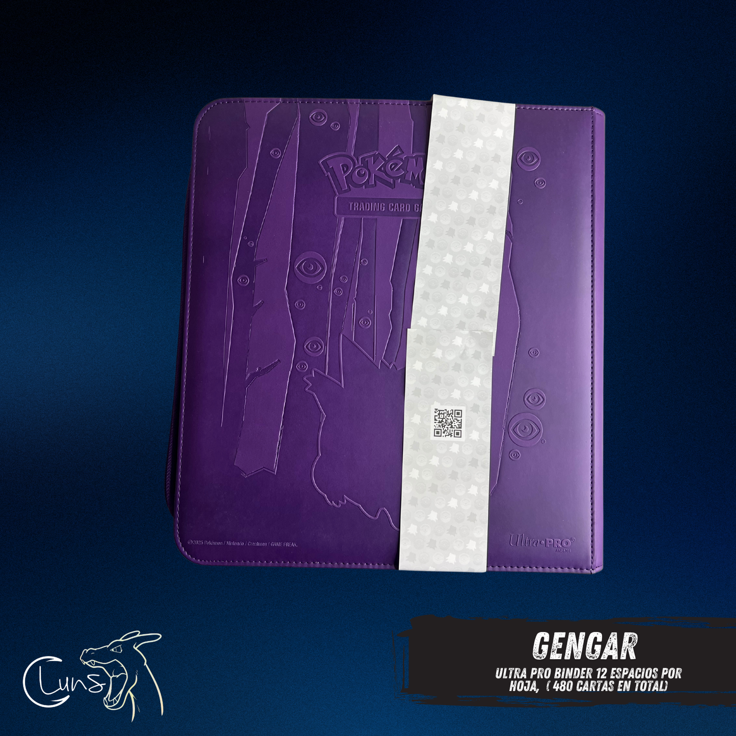 BINDER GENGAR ULTRA PRO 480 CARTAS EDICIÓN LIMITADA