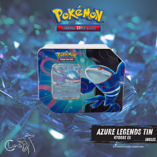 Azure legends tin Kyogre EX  ingles