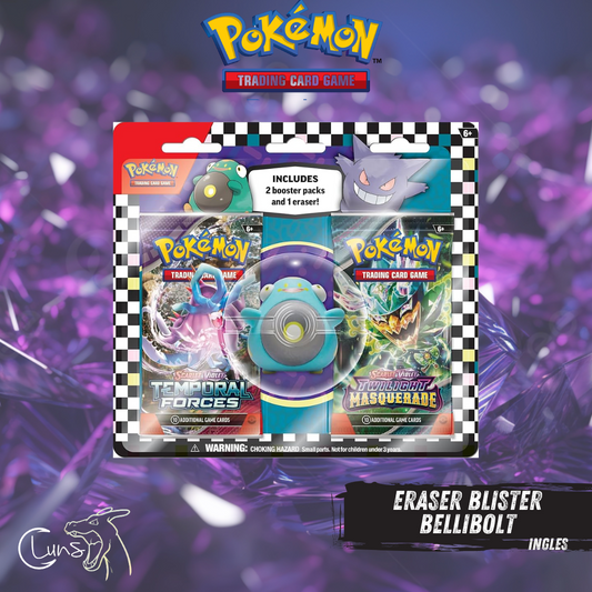 Eraser blister Bellibolt INGLES