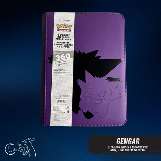 BINDER GENGAR ULTRA PRO 360 CARTAS EDICIÓN LIMITADA