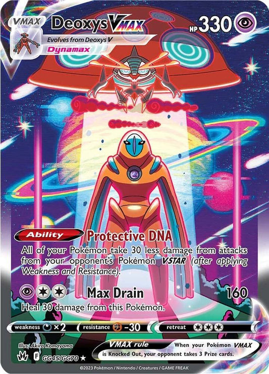 Deoxys VMAX - Crown Zenith: Galarian Gallery (CRZ:GG) ESPAÑOL