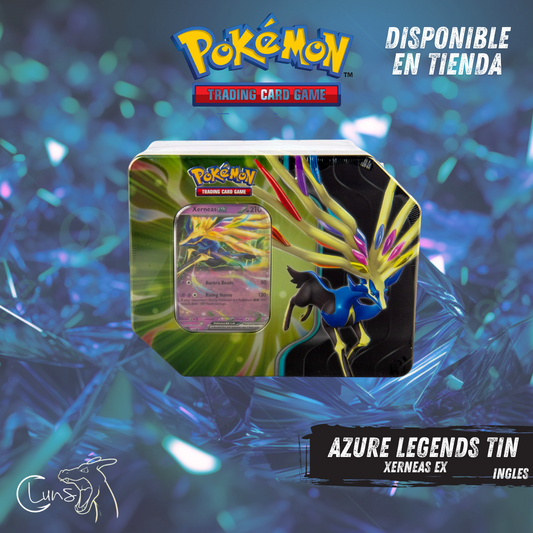 Azure legends tin Xerneas EX  ingles