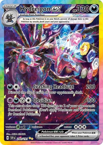 Hydreigon ex - 240/191 - SV08: Surging Sparks (SSP) INGLES