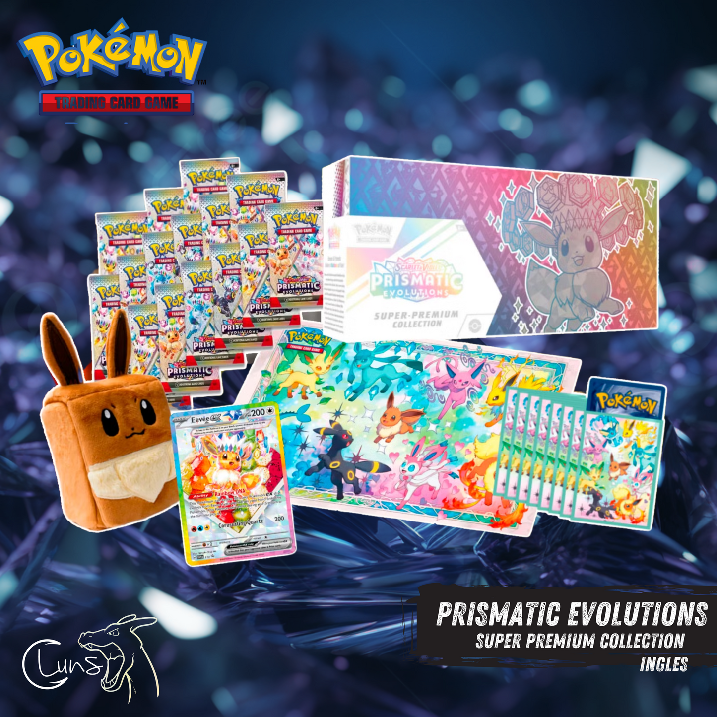 Prismatic Evolutions Super Premium Collection INGLES