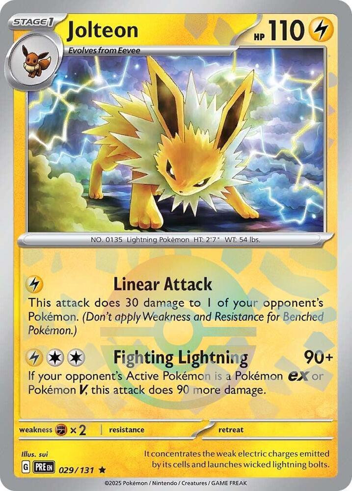 Jolteon (Poke Ball Pattern) - SV: Prismatic Evolutions