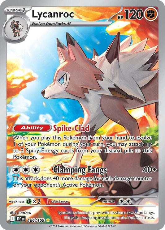 Lycanroc - 166/159 - SV09: Journey Together (JTG)