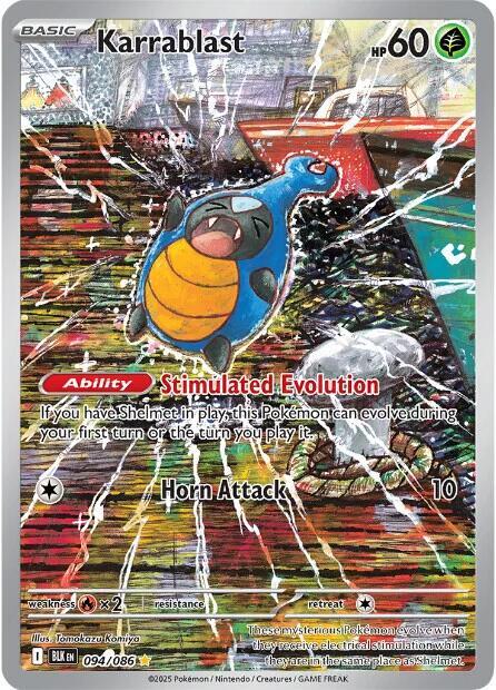 Karrablast - 094/086 - SV: Black Bolt (BLK)