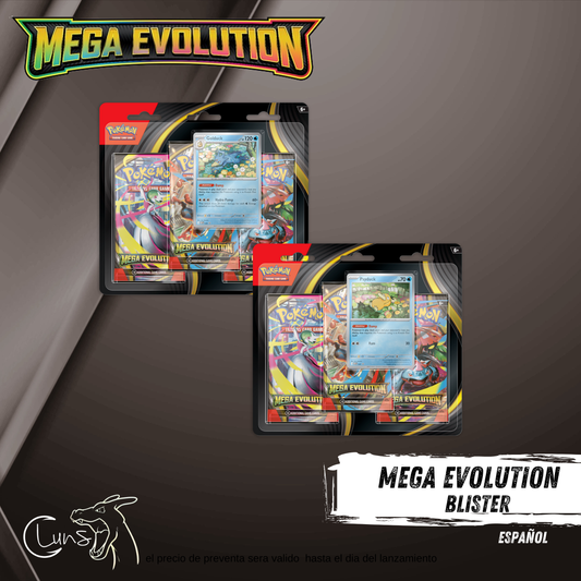 Mega Evolution Blíster Español