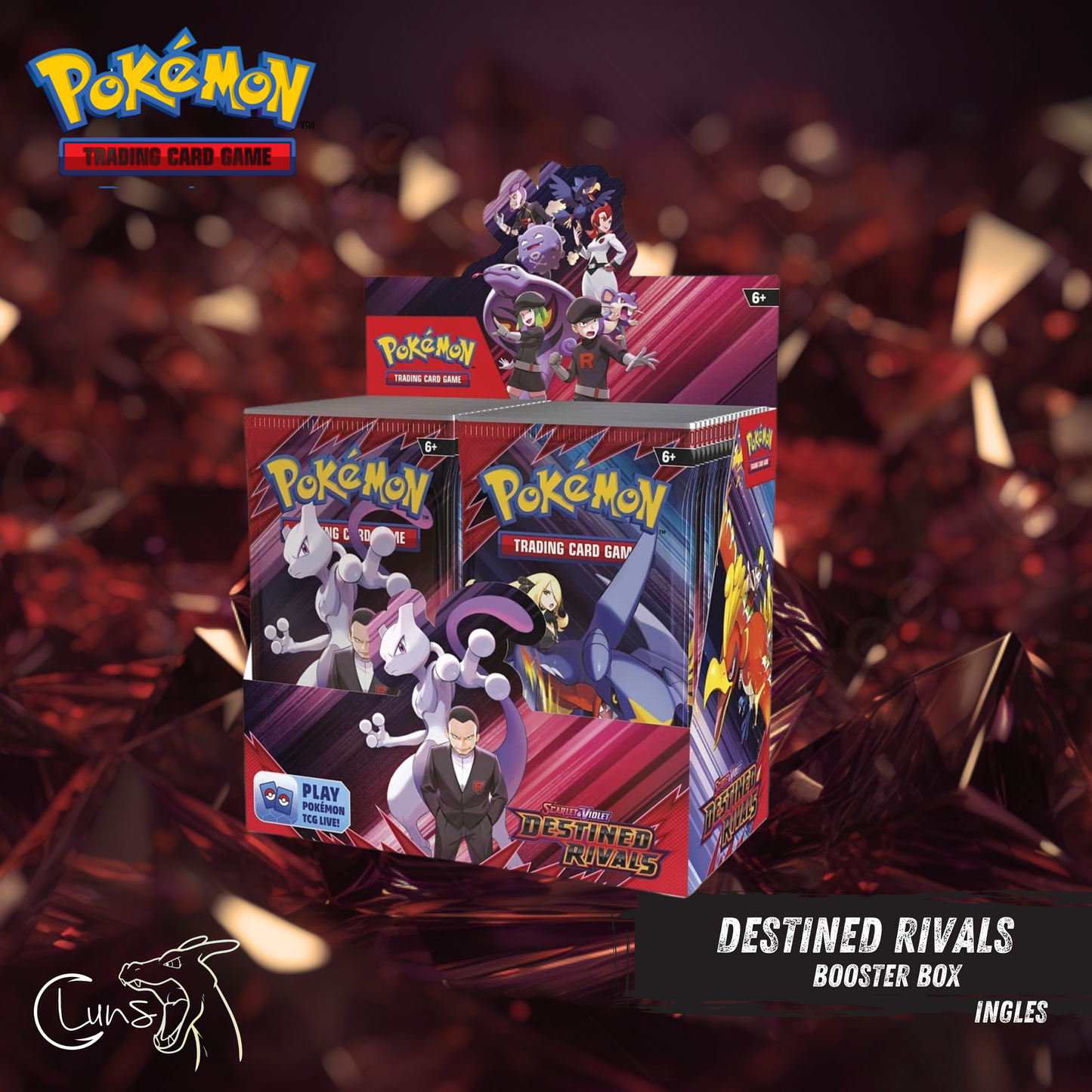 Destined Rivals Booster box Ingles