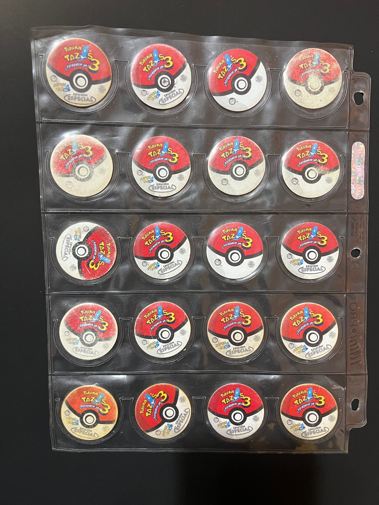 COLECCIÓN TAZOS POKÉMON 3 (2001) – Juego completo #2