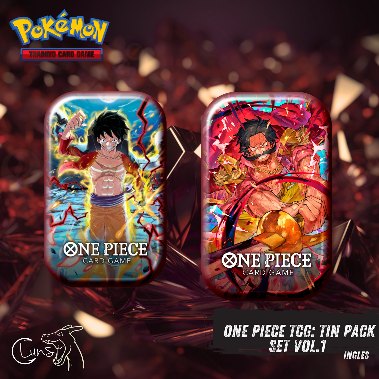 One Piece TCG: TIN Pack SET Vol.1 INGLES