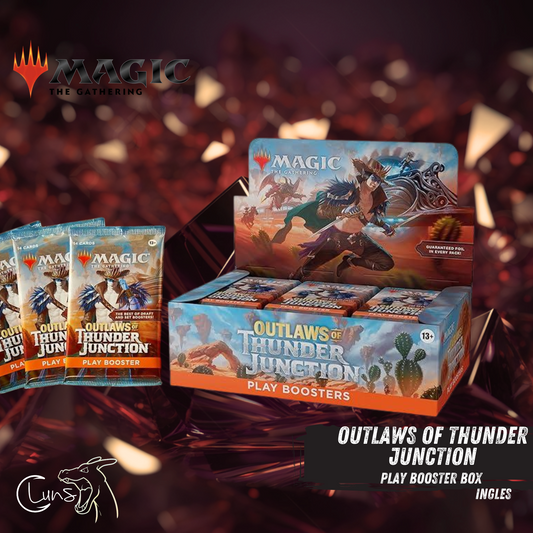 MAGIC PLAY BOOSTER BOX – OUTLAWS OF THUNDER JUNCTION INGLES