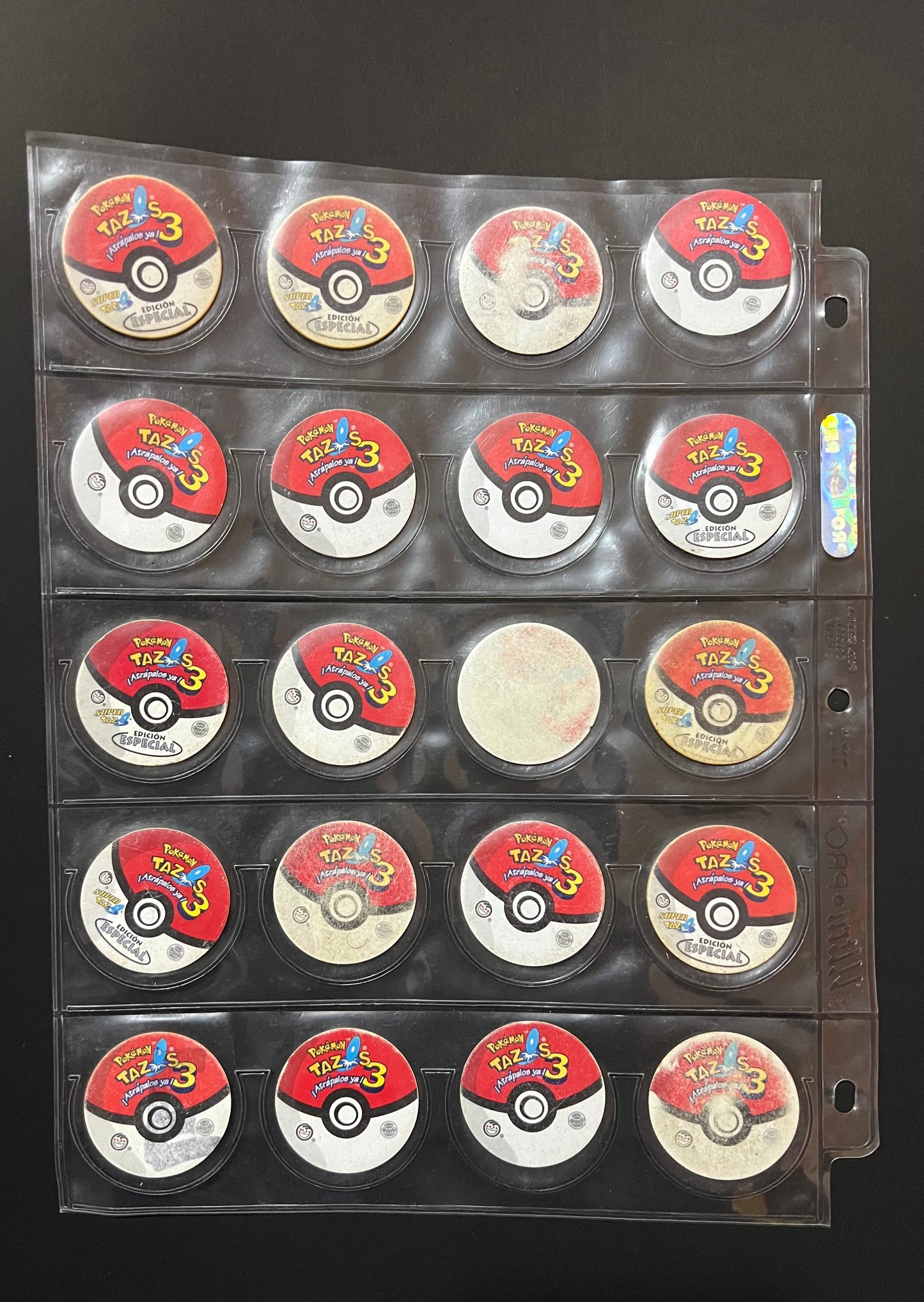COLECCIÓN TAZOS POKÉMON 3 (2001) – Juego completo #2
