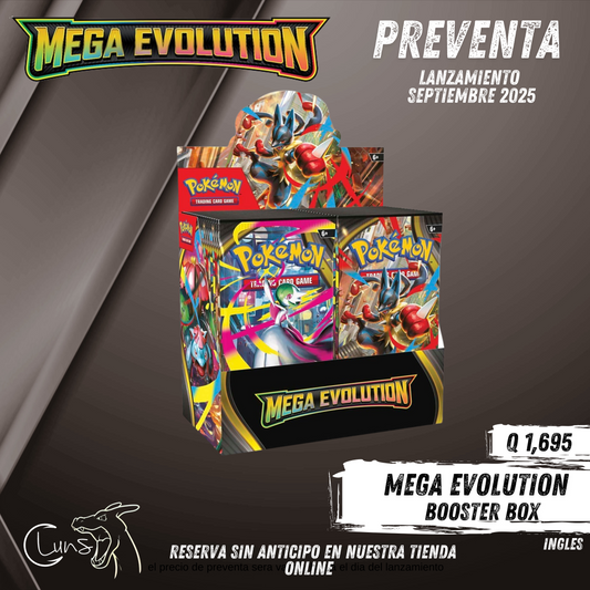 PREVENTA Mega Evolution Booster Box INGLÉS