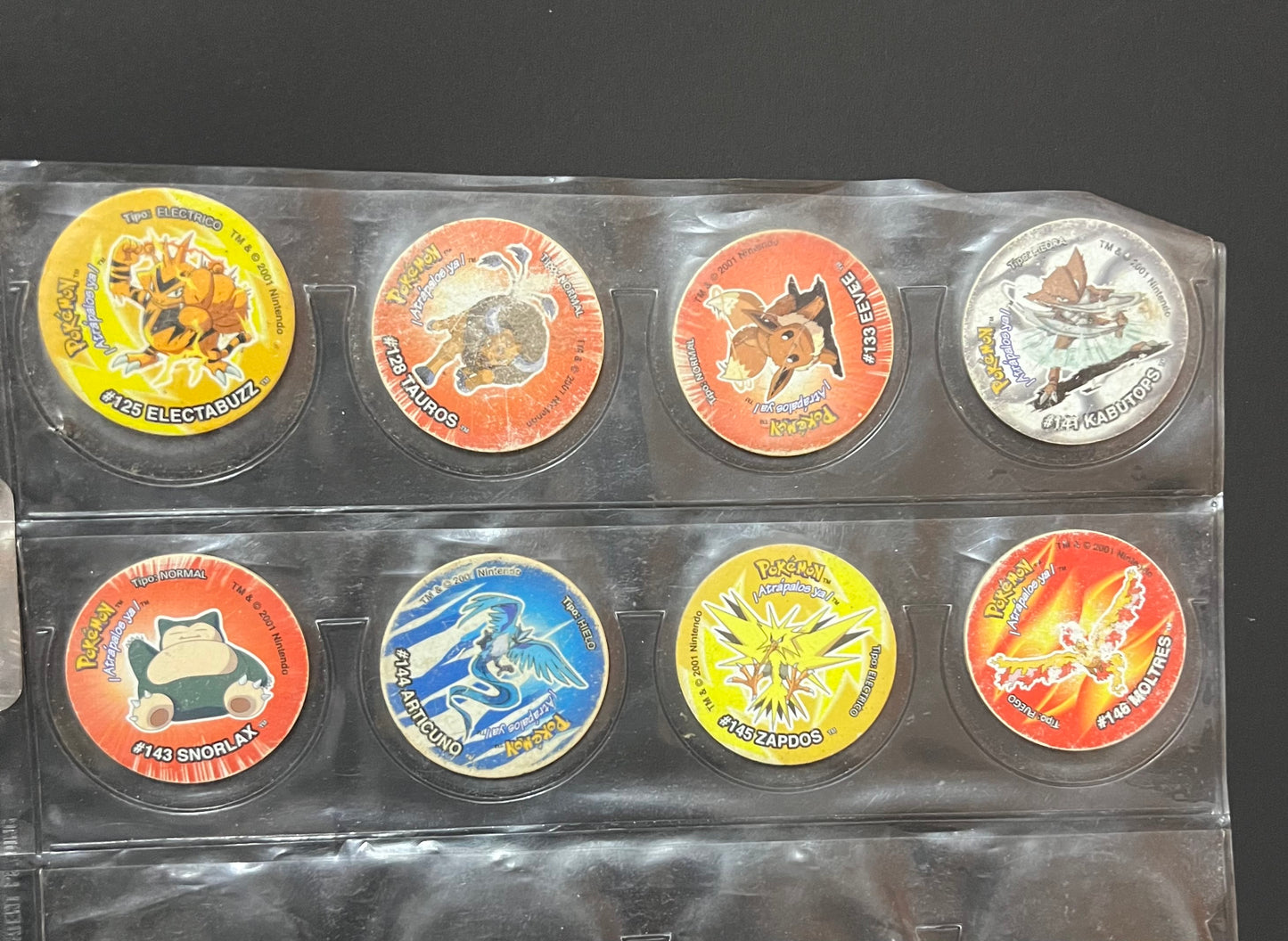 COLECCIÓN TAZOS POKÉMON 3 (2001) – Juego completo #2
