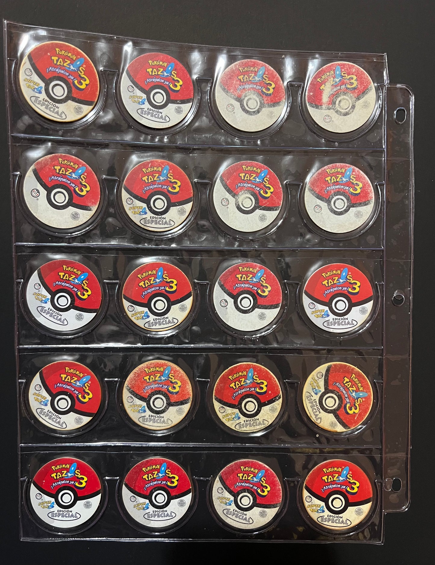 COLECCIÓN TAZOS POKÉMON 3 –(2001) – Juego completo #1