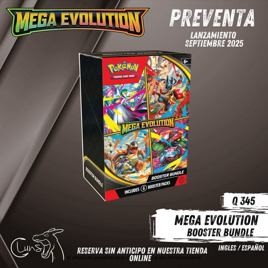 PREVENTA Mega Evolution Booster bundle