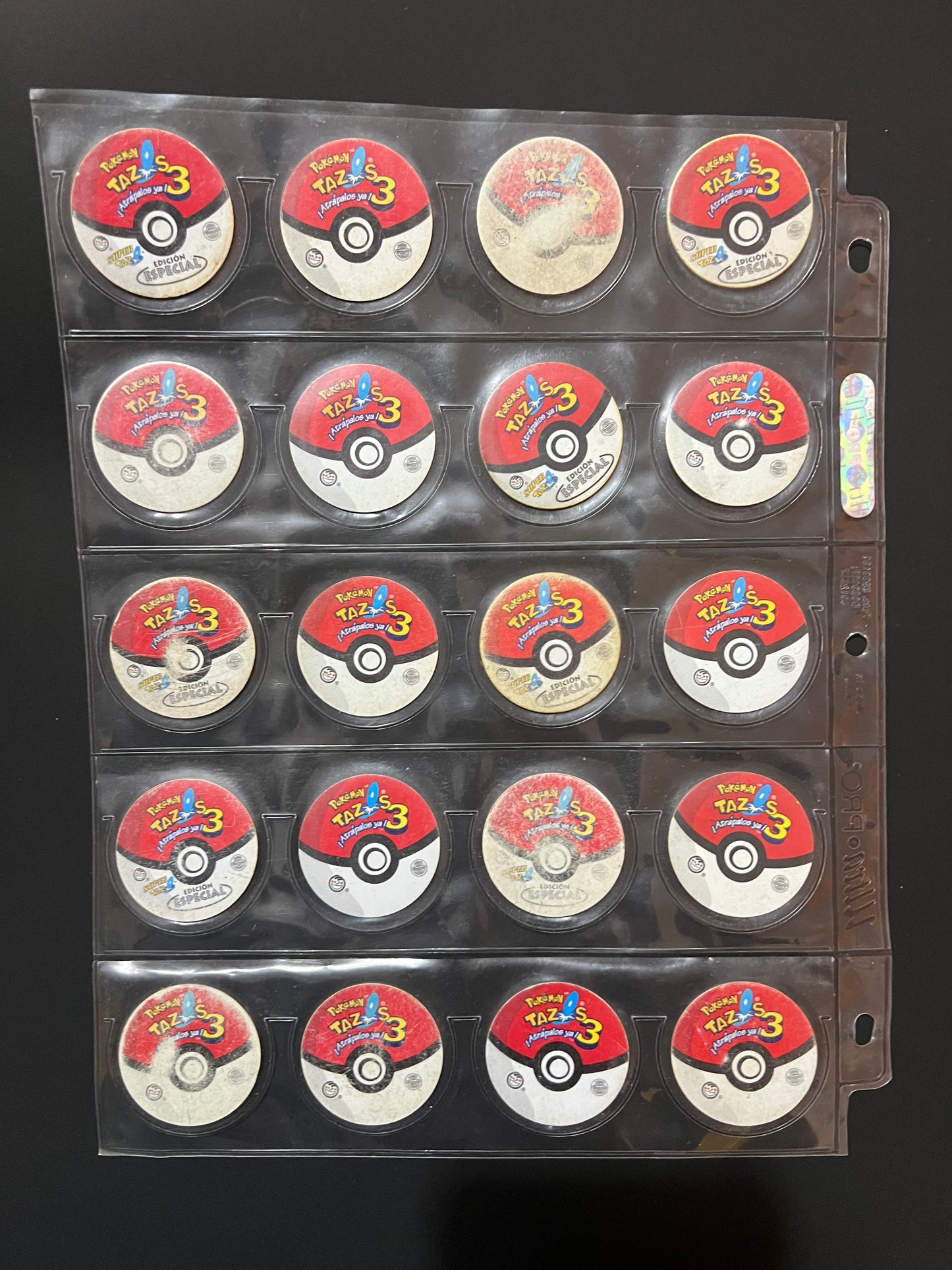 COLECCIÓN TAZOS POKÉMON 3 (2001) – Juego completo #2